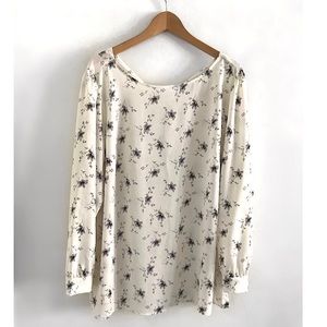 Loft top blouse shirt women’s plus size 18 floral